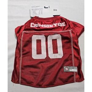 University Of Alabama Crimson Tide Dog Shirt Medium Pets First Brand NCAA